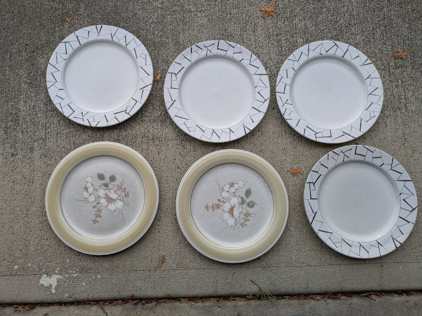 Six Assorted Decorative Plates