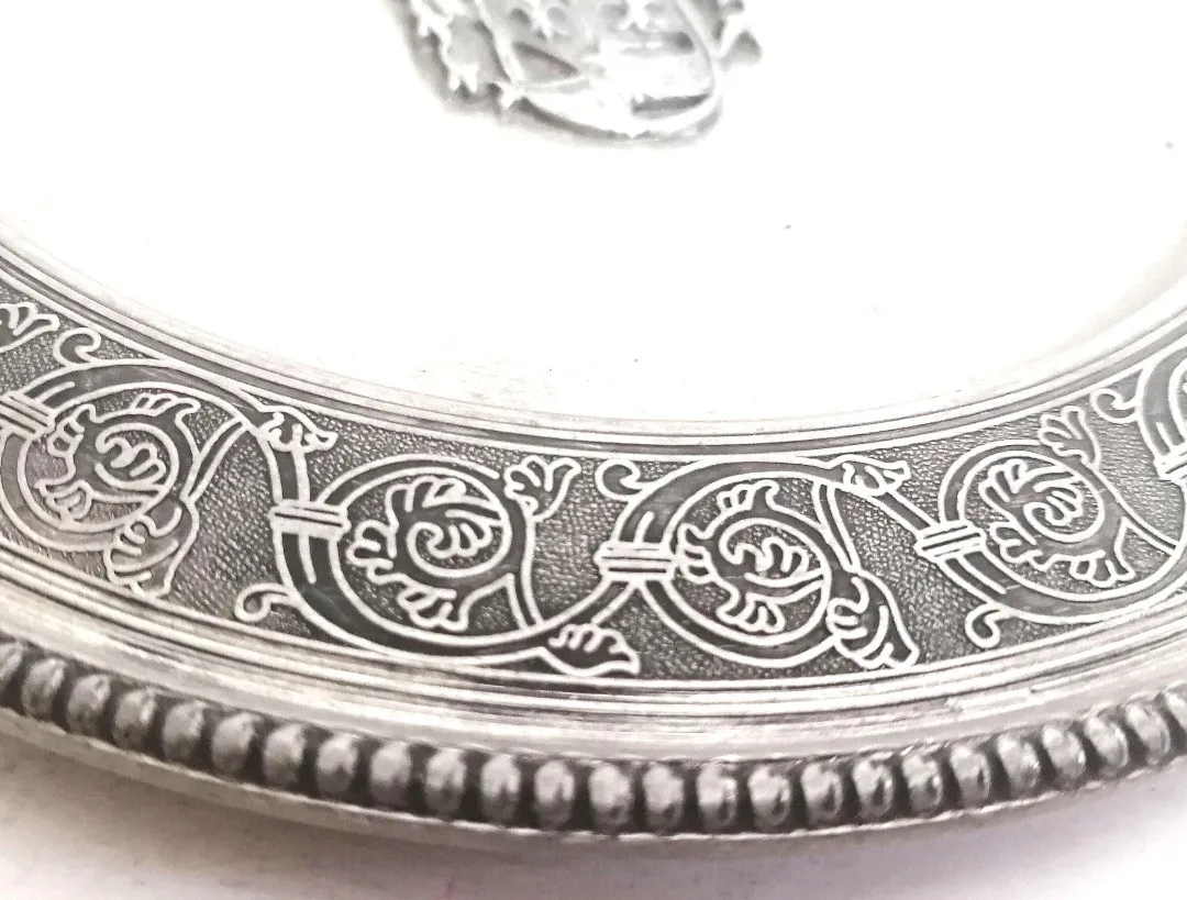 Peltro Pewter ~ Fleur de Lis Coat of Arms, Wiesbaden image indicator(2)