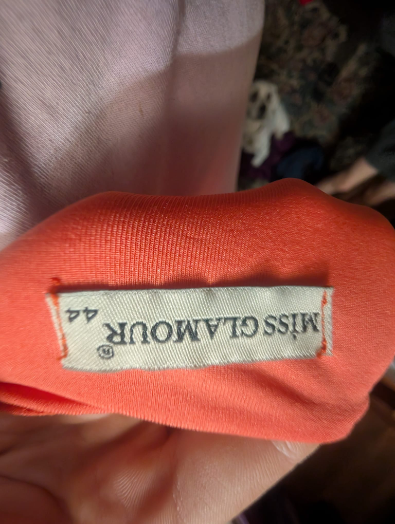 Miss Glamour Orange Dress - Size 44 - photo 2