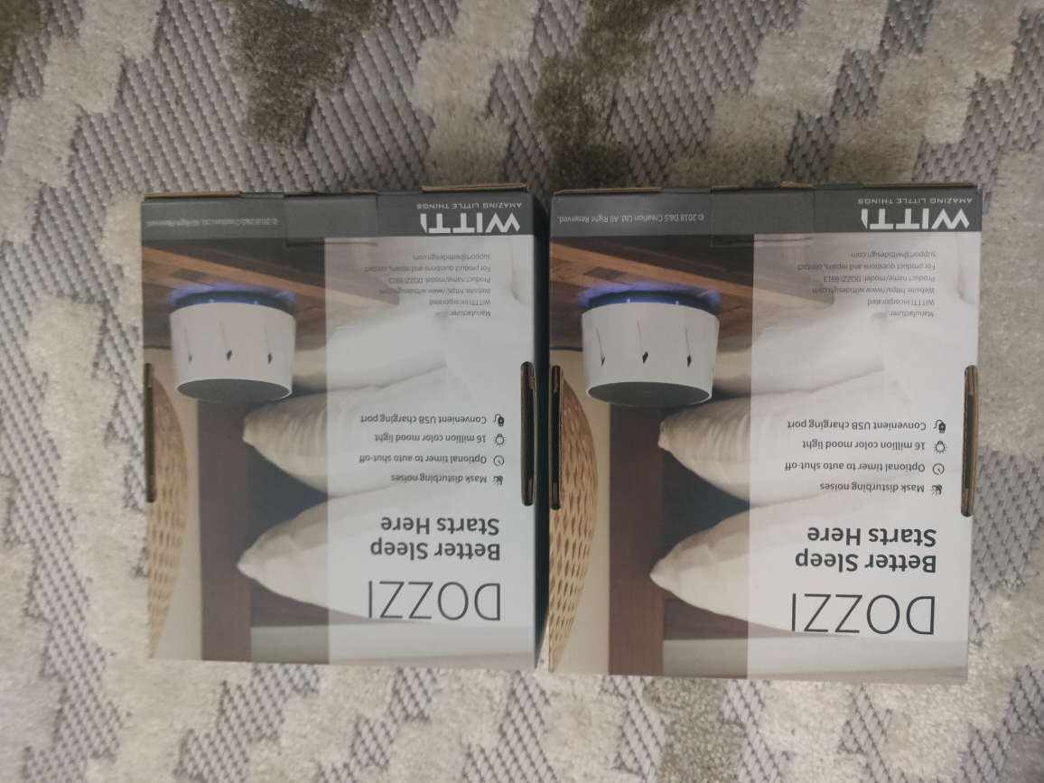 BRAND NEW Witti Dozzi Natural White Noise Machine - photo 2