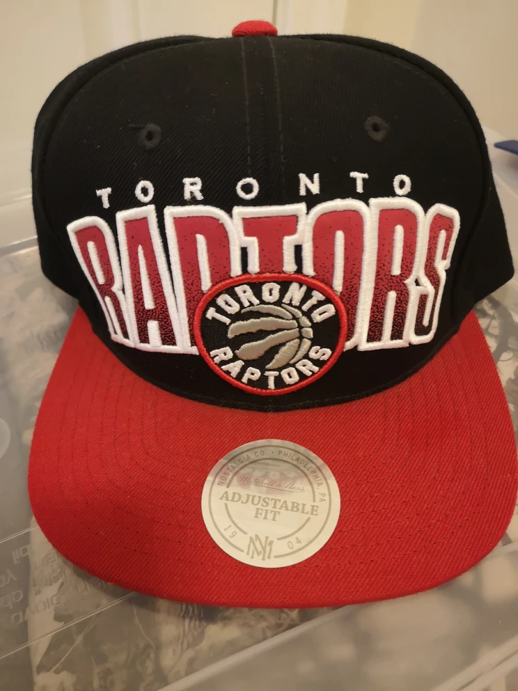 Toronto Raptors Mitchell & Ness Adjustable Hat