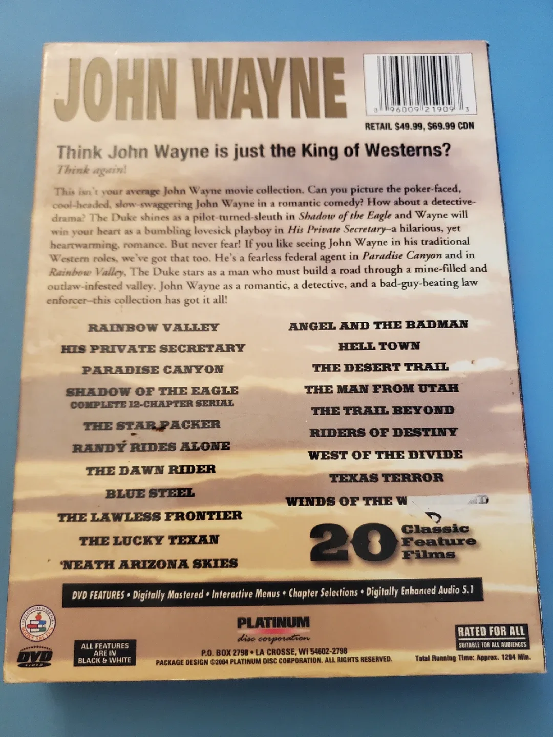 John Wayne 4 DVD Collection 📀 image indicator(3)
