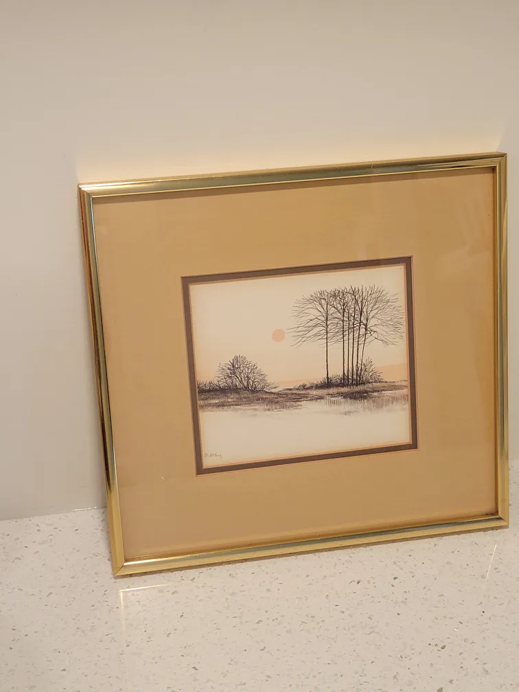 Vintage Brass Framed art print by RA Massey. image indicator(5)