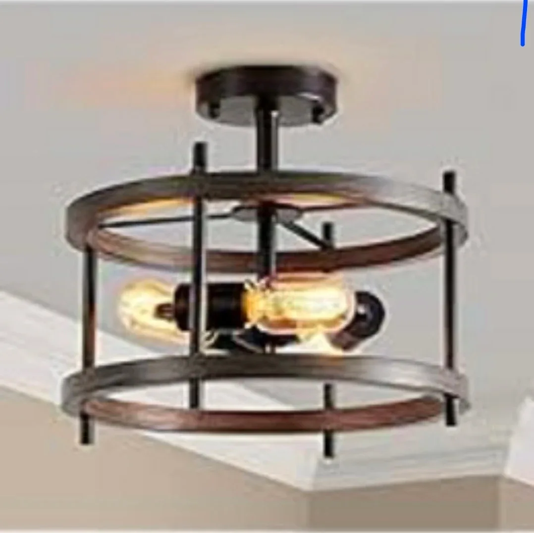 Kichler Barrington Semi-Flush Mount Ceiling Fixture thumbnail