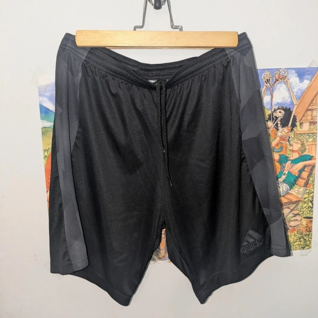 Adidas Black Athletic Shorts thumbnail