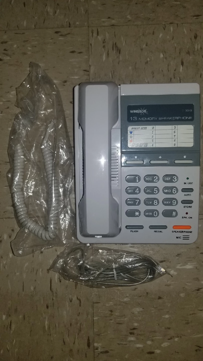 Windsor 13 Memory Speakerphone 🥕