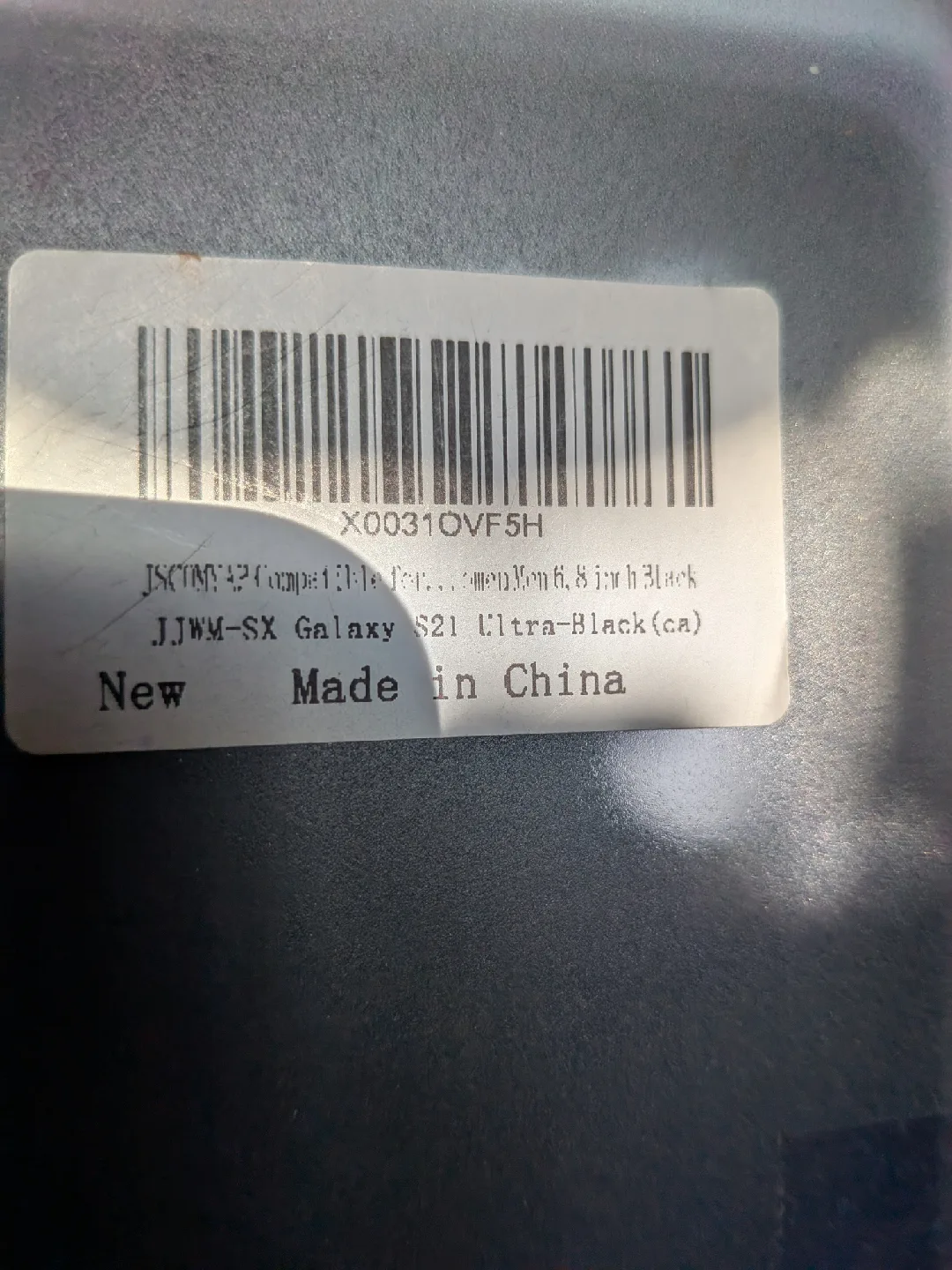 New JJWM-SX Galaxy S21 Ultra Black Phone Case image indicator(2)