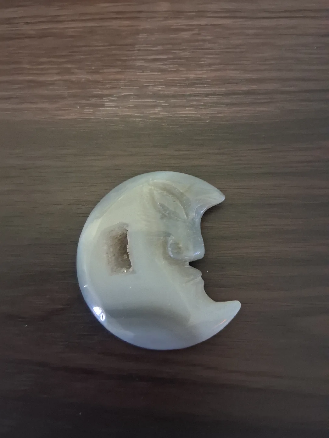 Moon Shaped Agate Crystal thumbnail