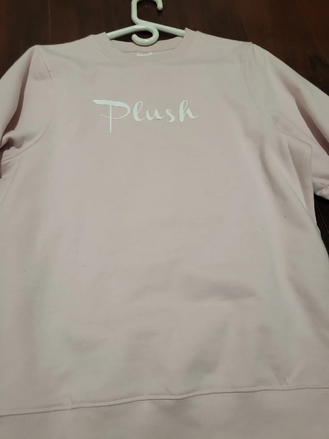 Plush Pink Crewneck Sweatshirt thumbnail