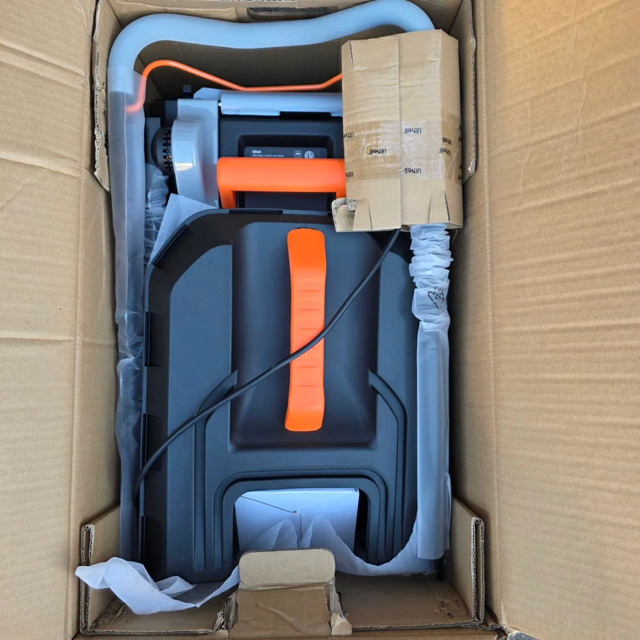 Lawn Mower 16'' Electric with 2 batteries image indicator(2)