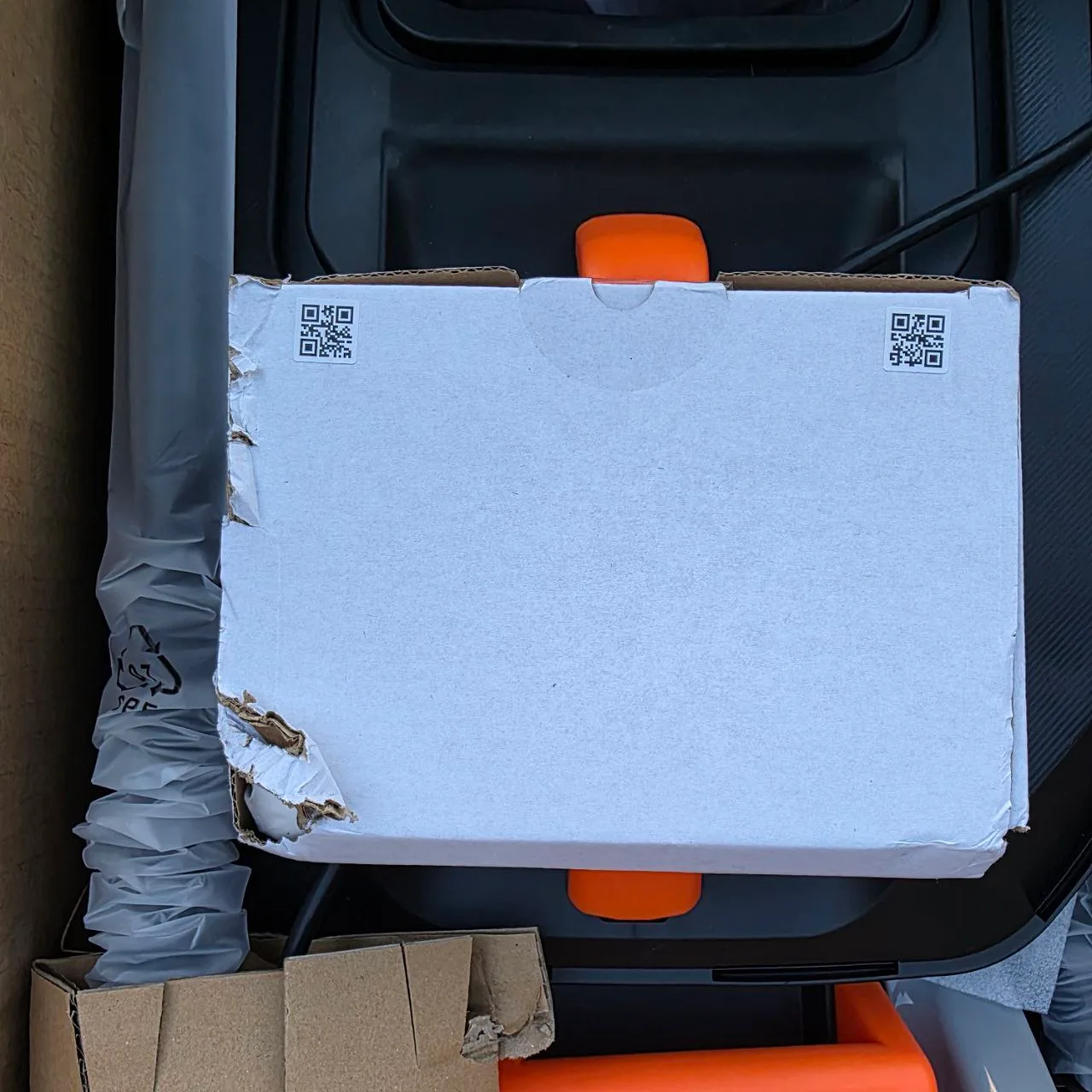 Lawn Mower 16'' Electric with 2 batteries image indicator(4)