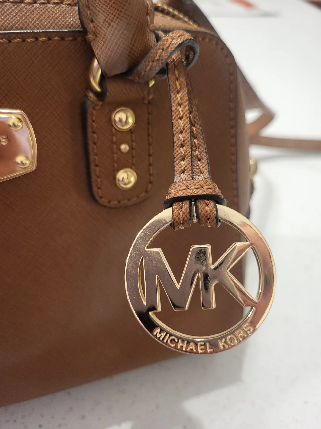 Michael Kors Satchel Bag - Brown image indicator(2)
