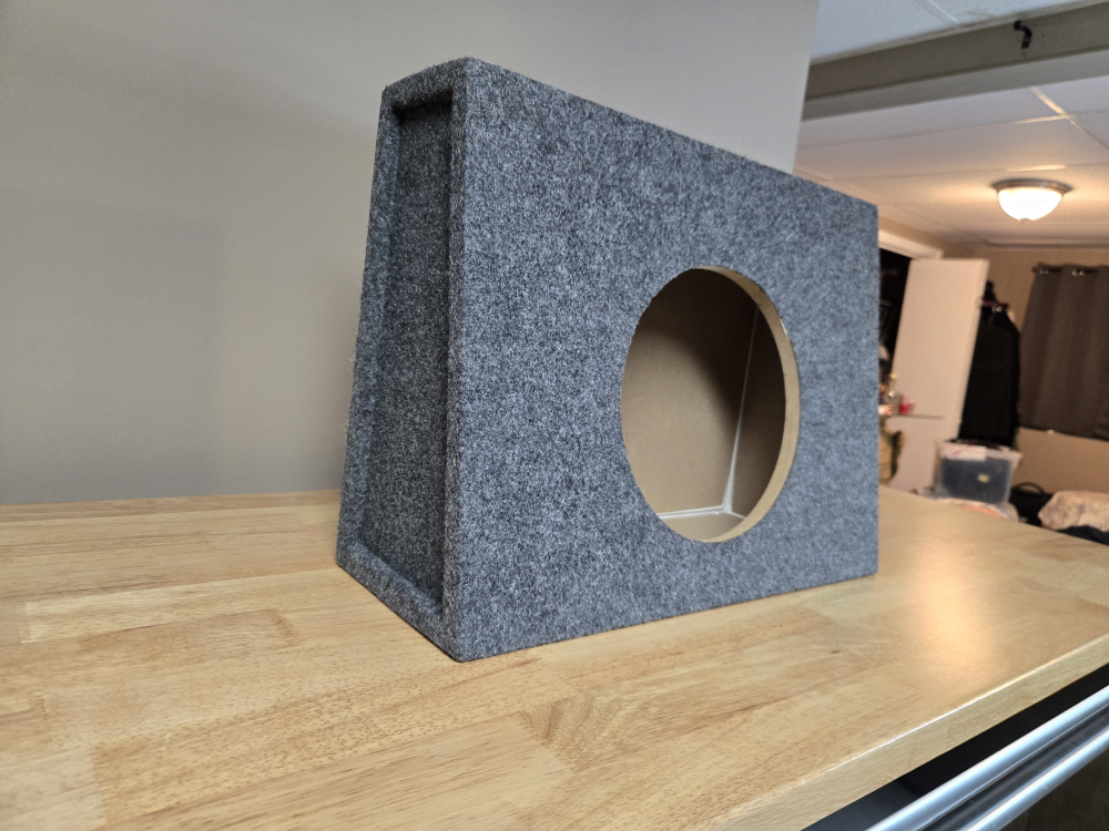 Brand New Slim 10" Sealed Subwoofer Enclosure