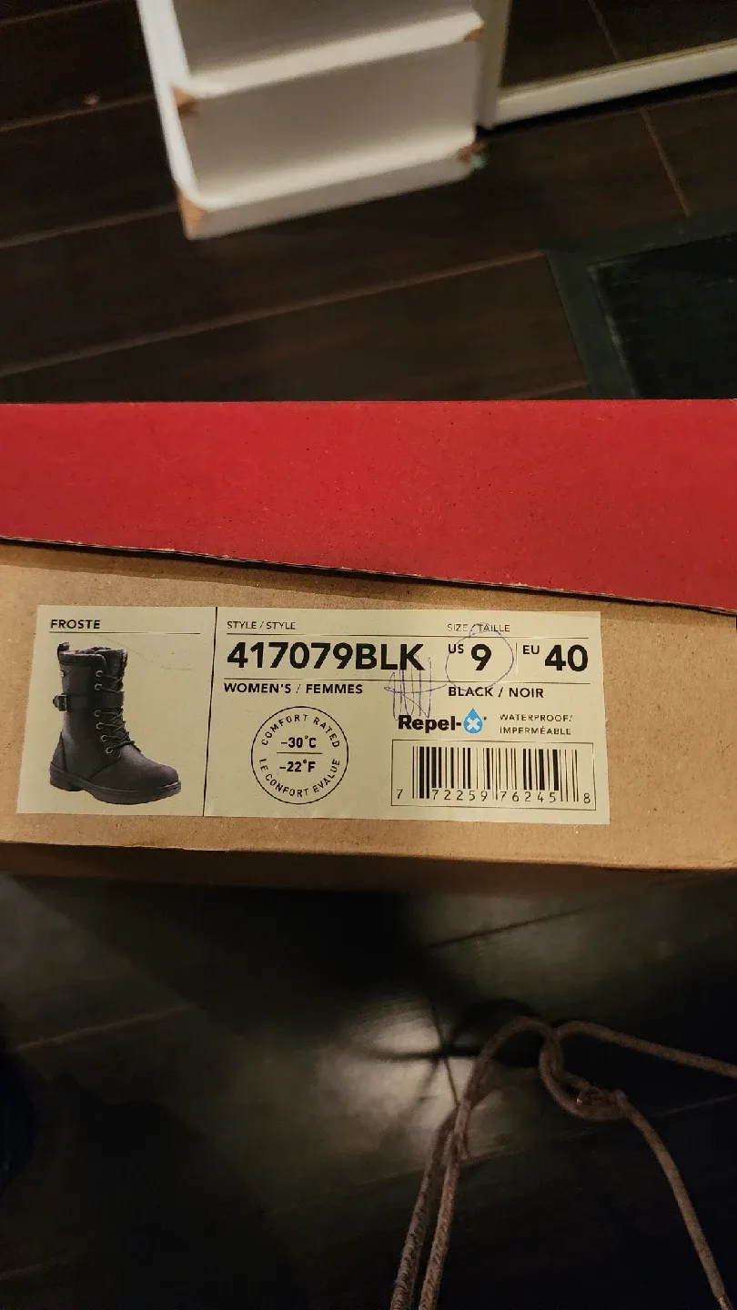 Kodiak Froste Black Women's Winter Boots - Size 9 image indicator(2)