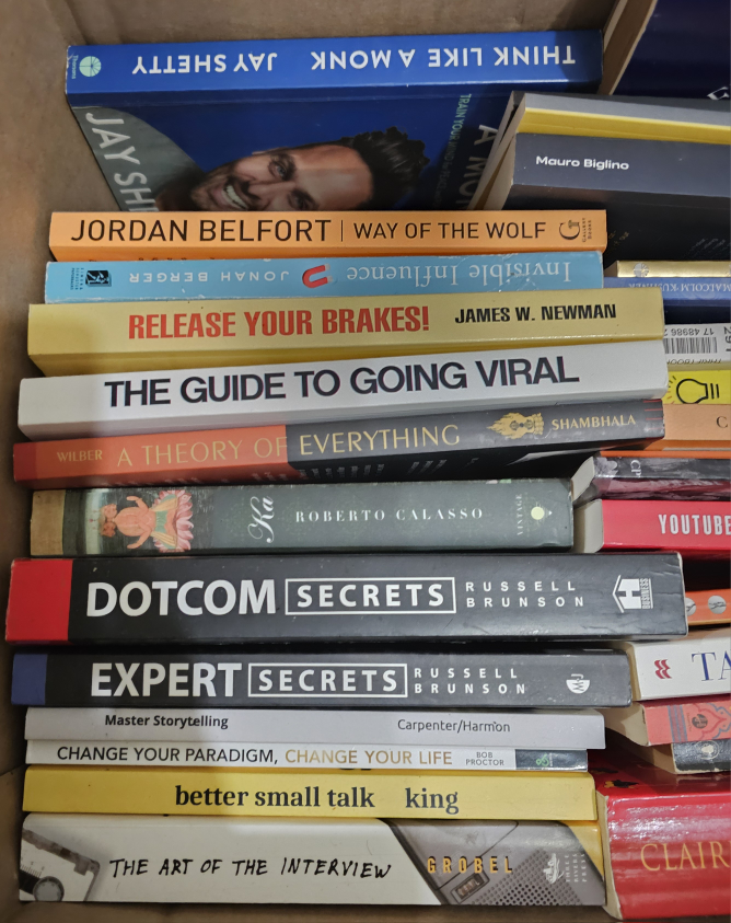 Mixed Books - Self Help, Business, Spirituality, More