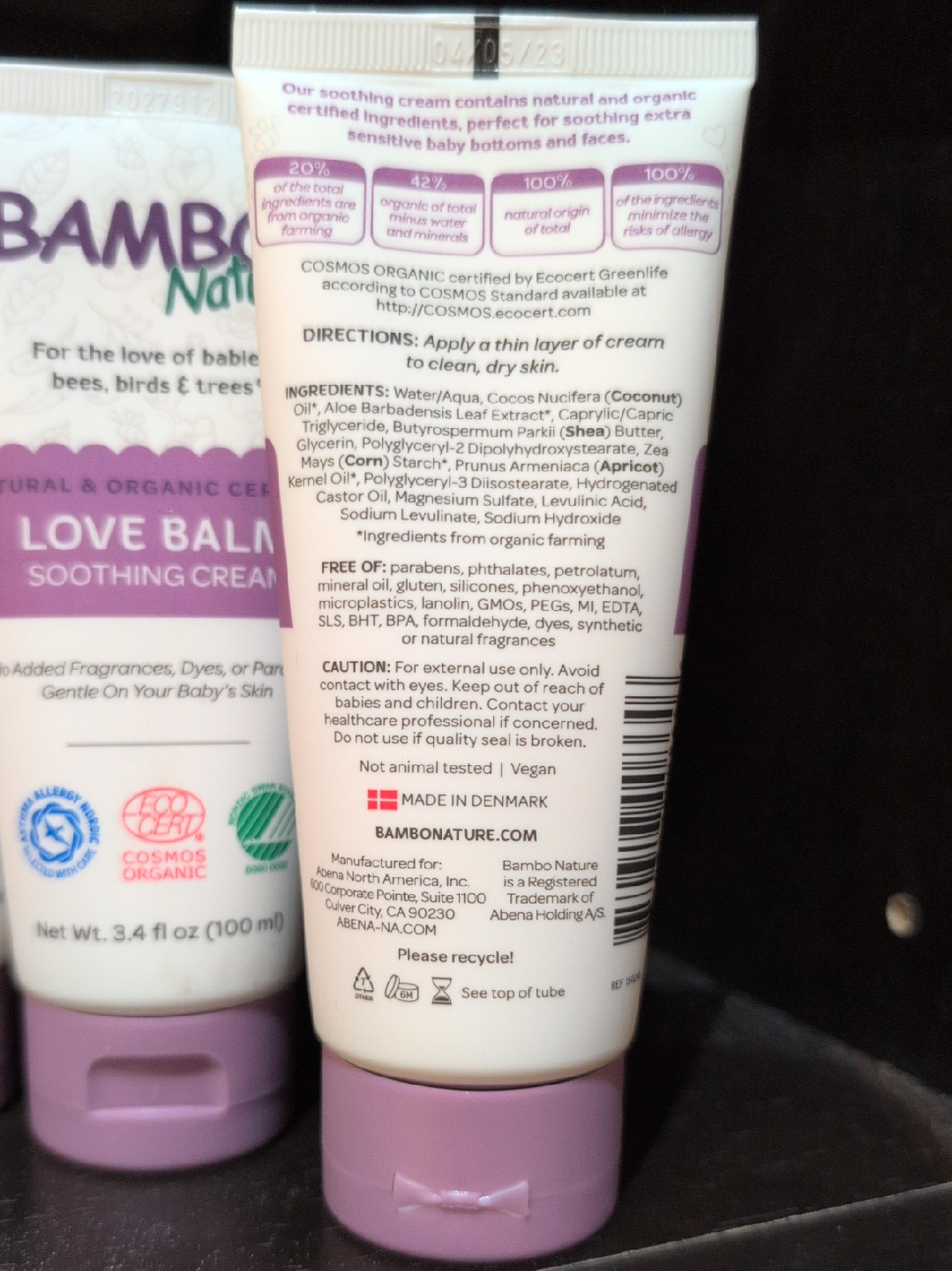 Bambo Nature Love Balm Soothing Cream - New - photo 3
