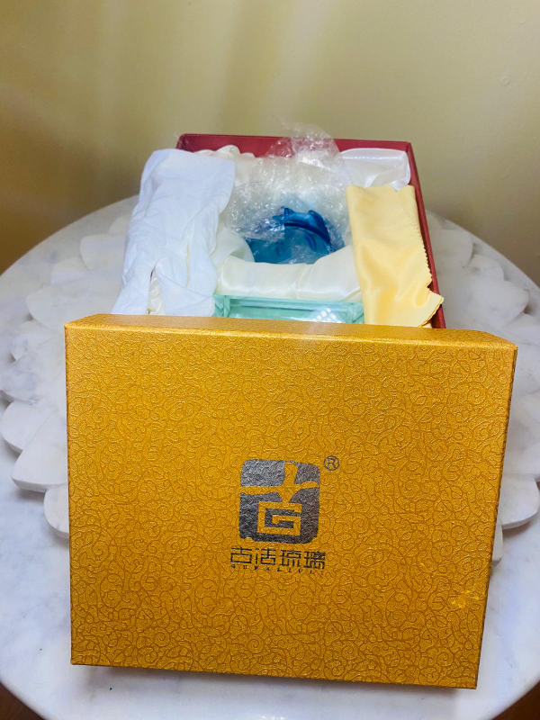 Liuli Crystal Cup Ornament - photo 2
