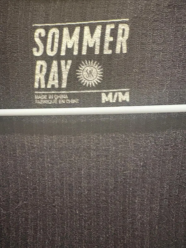 Sommer Ray Black Cropped Zip Up - Size M image indicator(2)