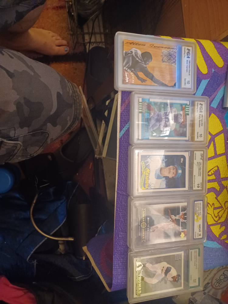 Graded Baseball & Football Trading Cards - Gem Mint - photo 2