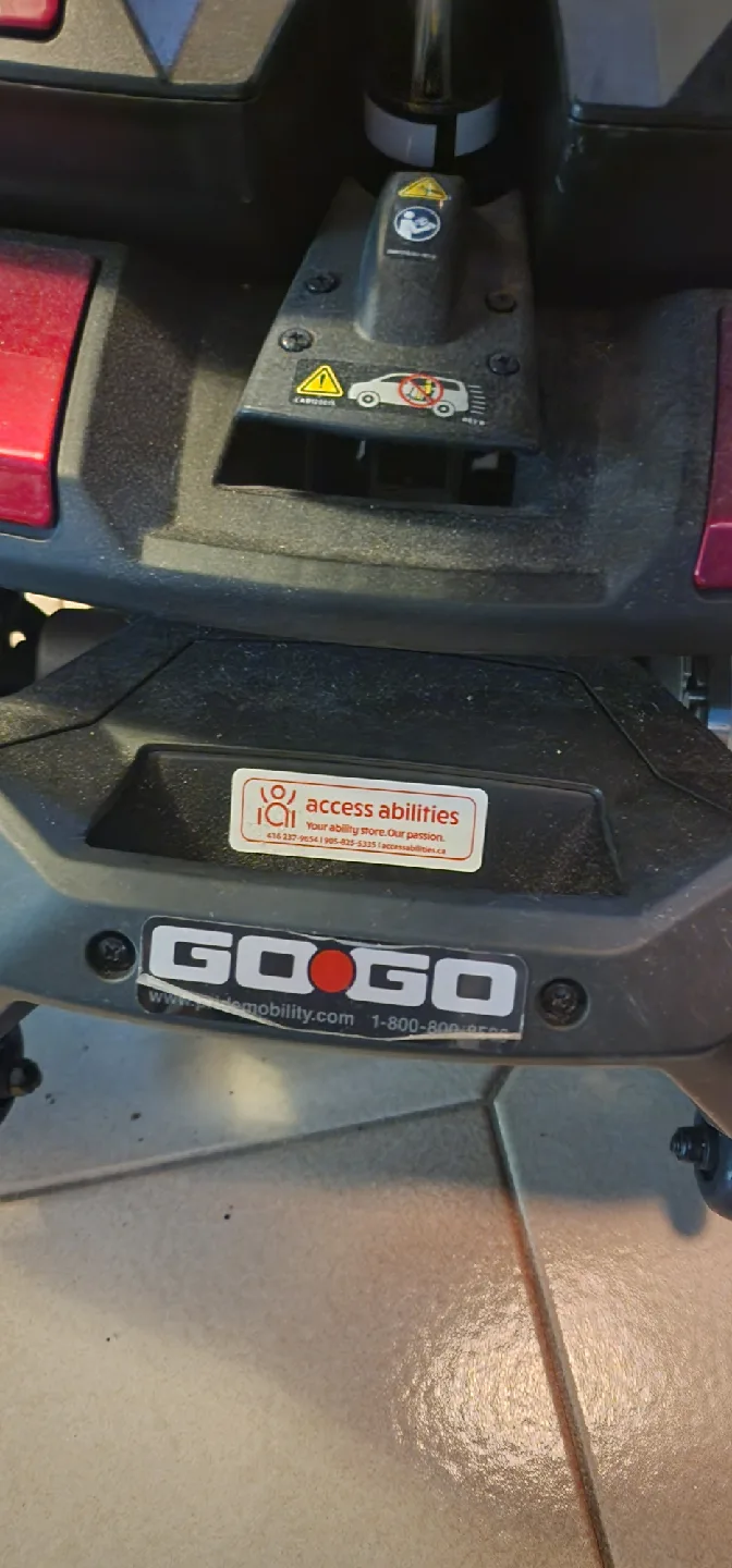 Pride Go-Go Mobility Scooter image indicator(6)