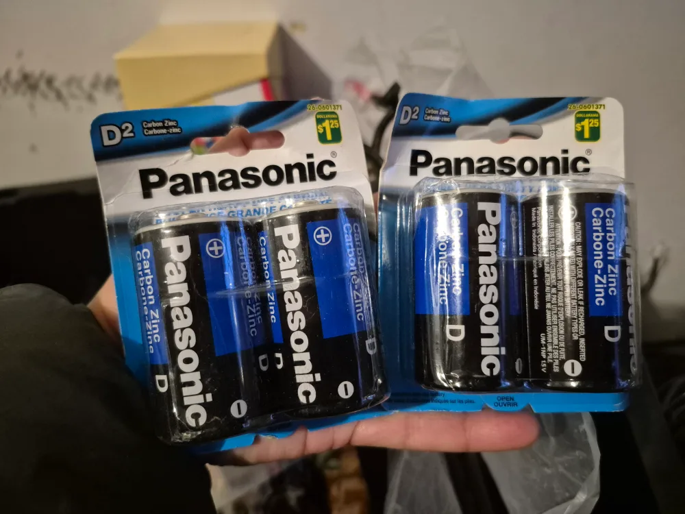 Panasonic D Batteries - 4 Pack thumbnail