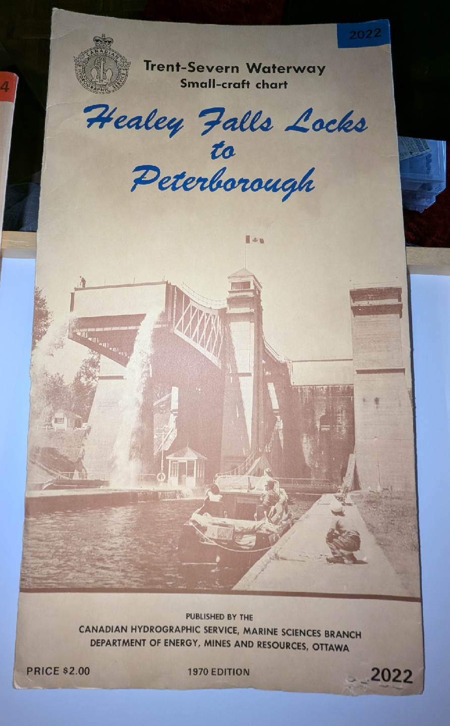 Trent-Severn Waterway Small-craft Charts