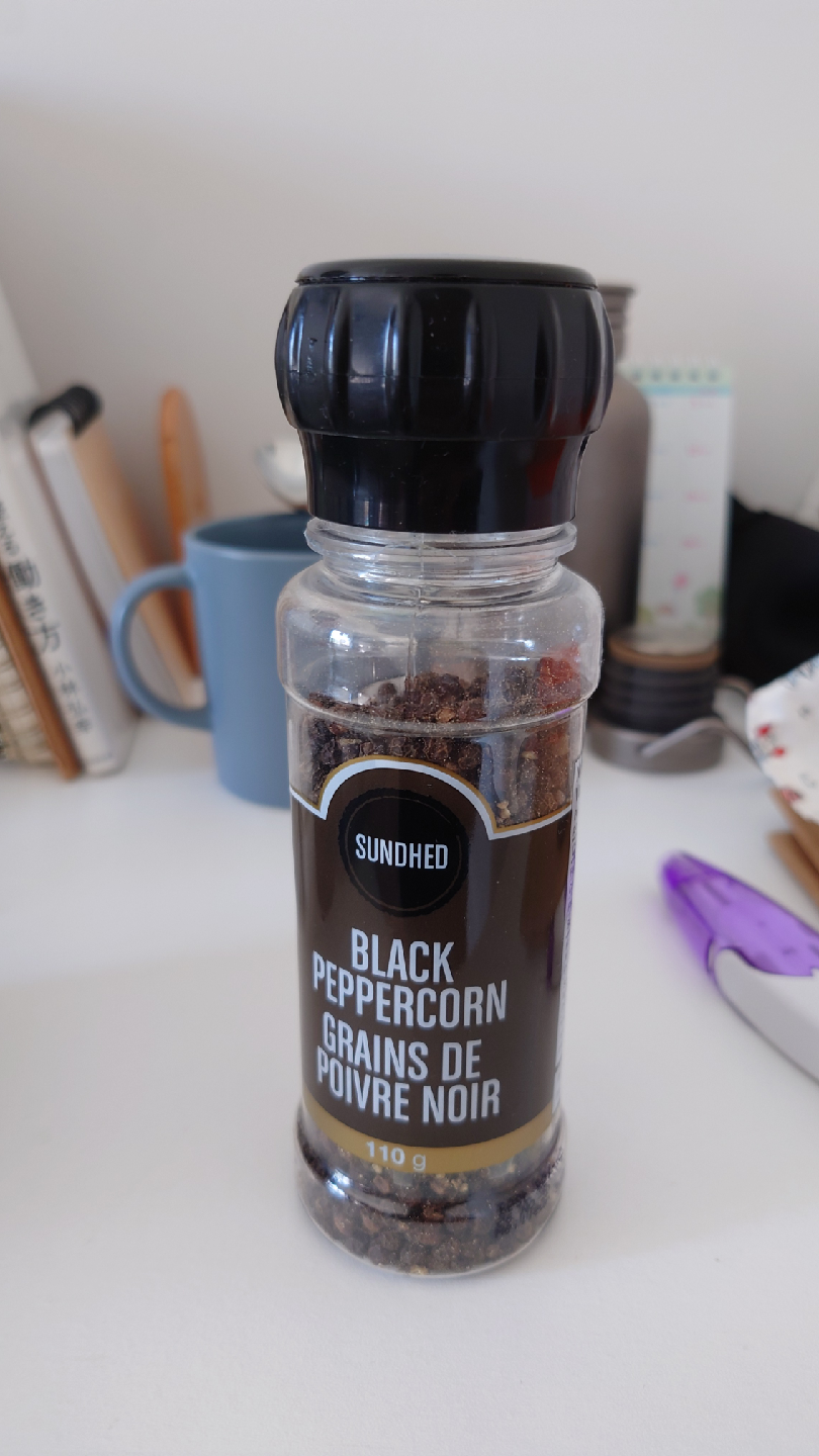 Sundhed Black Peppercorn