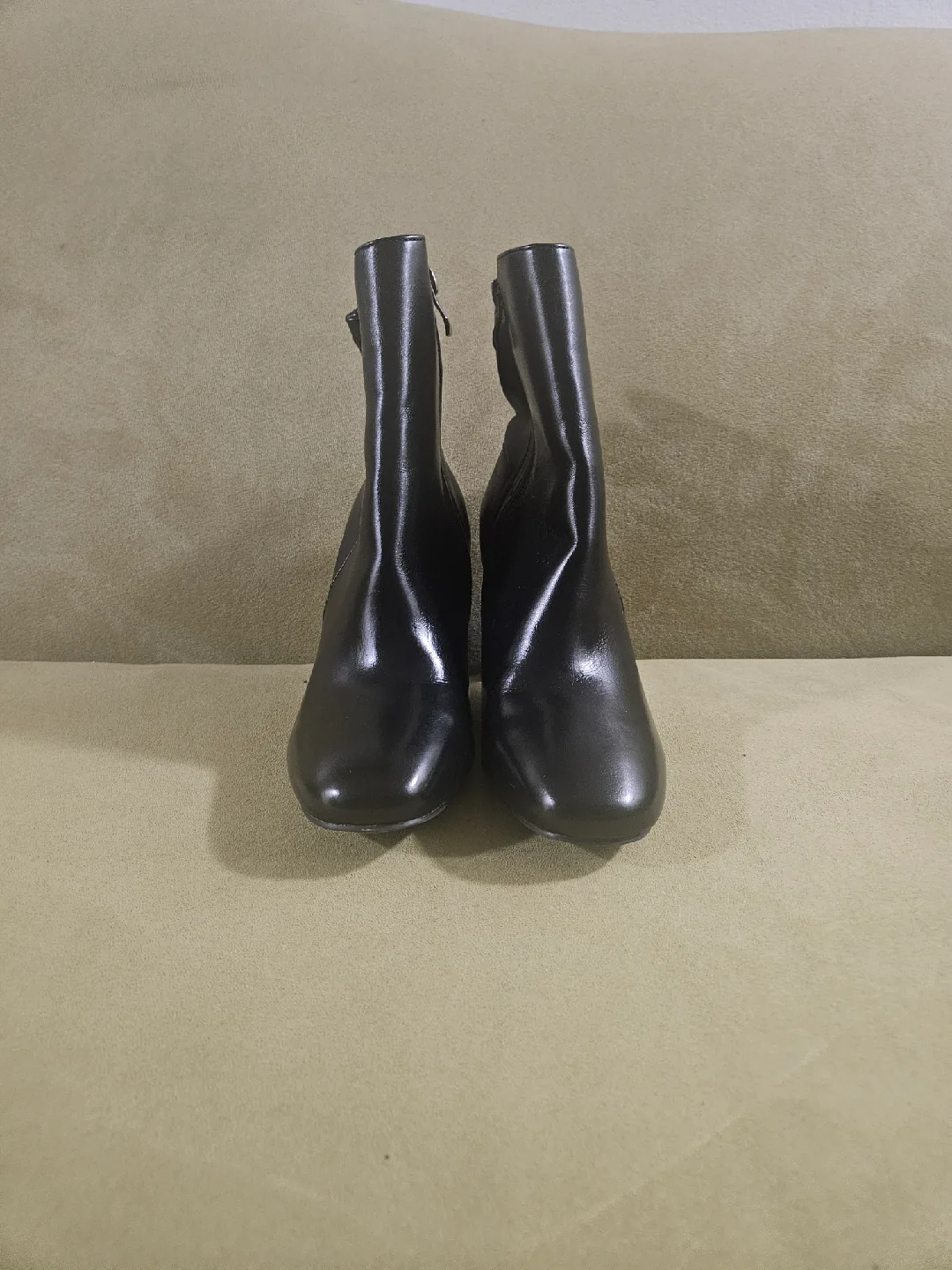 Black Ankle Boots, Size 7.5 image indicator(2)