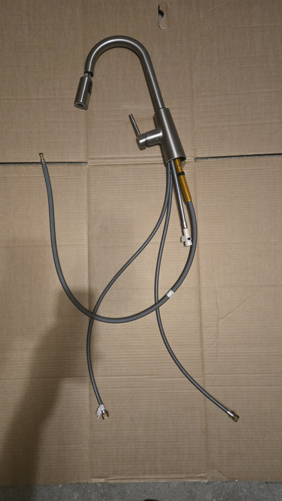 Pull Down Kitchen Faucet - Brushed nickel