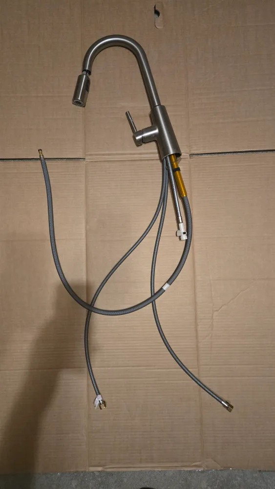 Pull Down Kitchen Faucet - Brushed nickel thumbnail