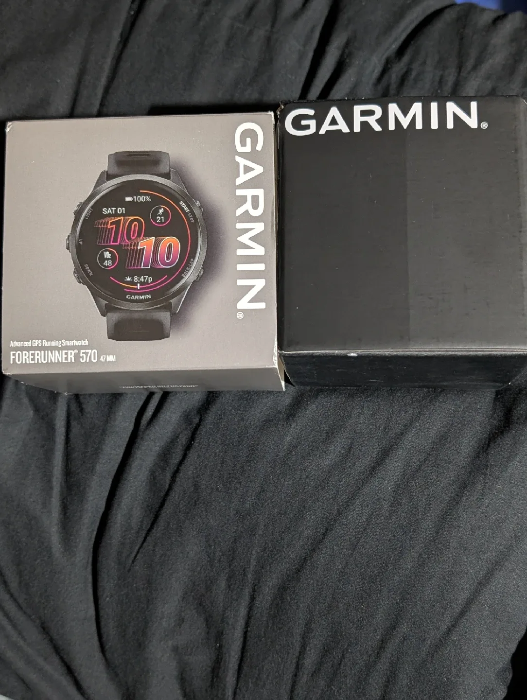 Garmin Forerunner 570 GPS Smartwatch - 47mm - Slate Gray image indicator(3)