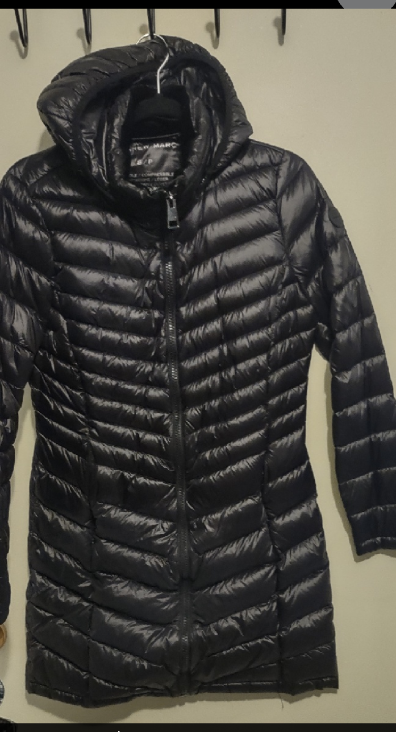 (NEW) Drew Marc Black Puffer Jacket