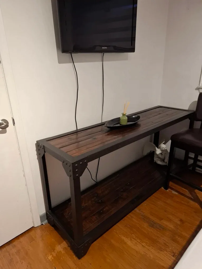 Console Table - Wood and Metal thumbnail
