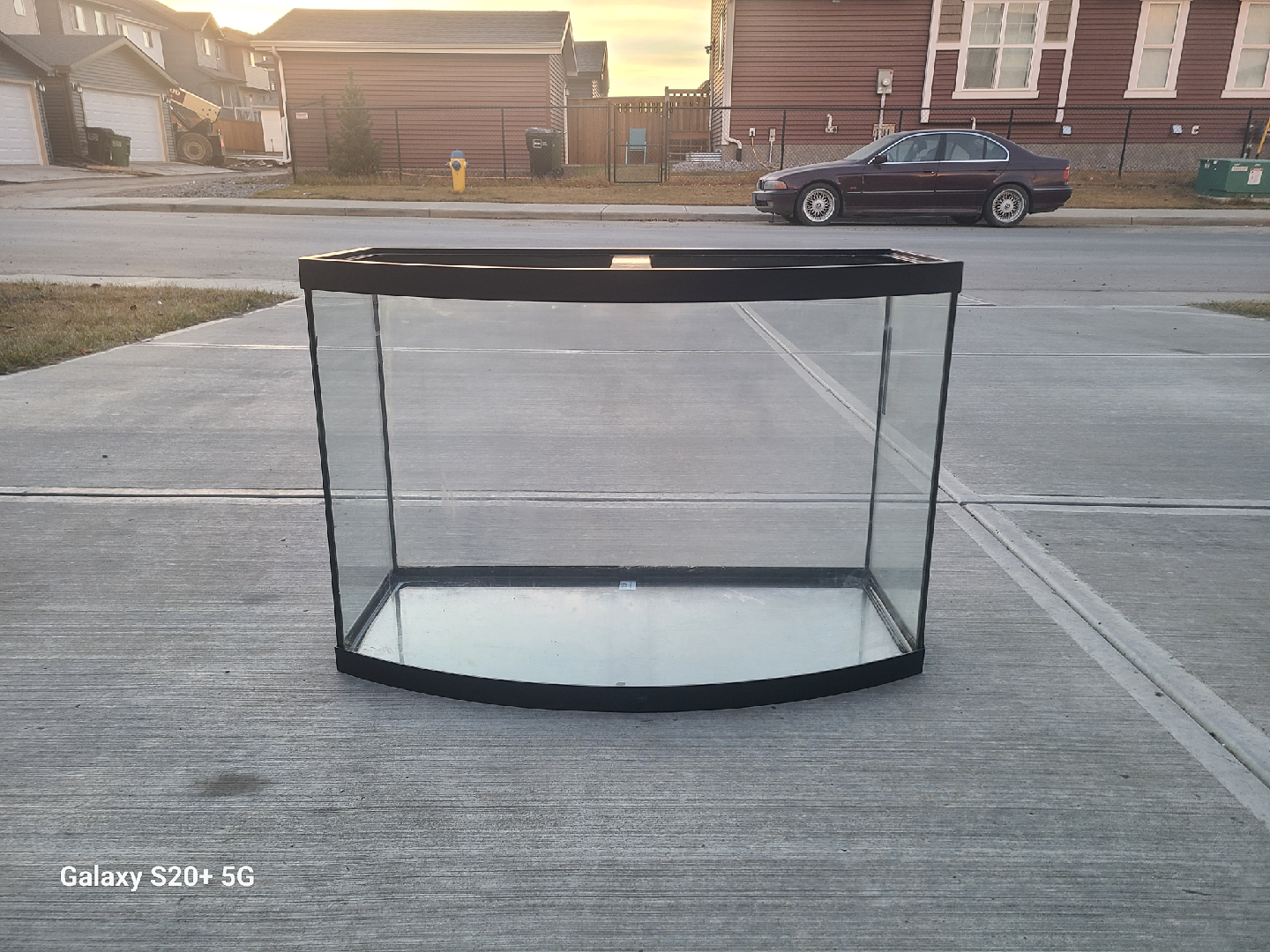 Bow Front Fish Tank