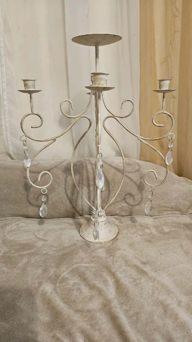 Candleabara with Crystal Accents image indicator(2)