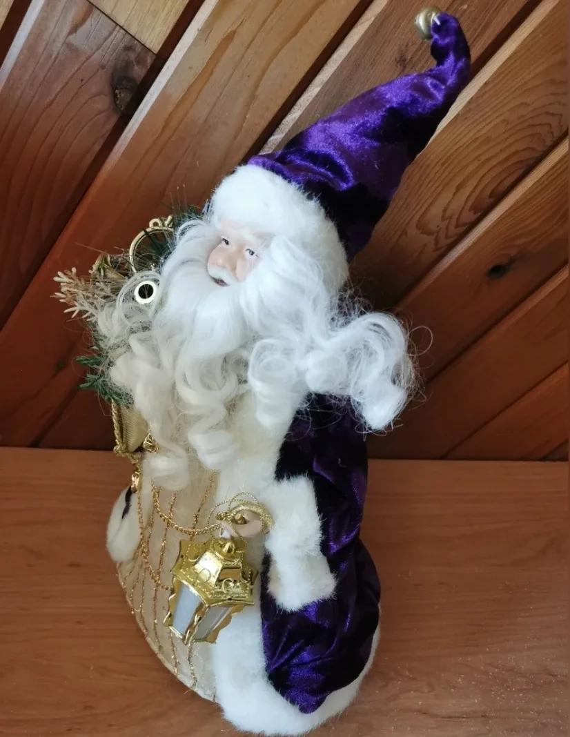 Vintage Fiber Optic Santa image indicator(5)