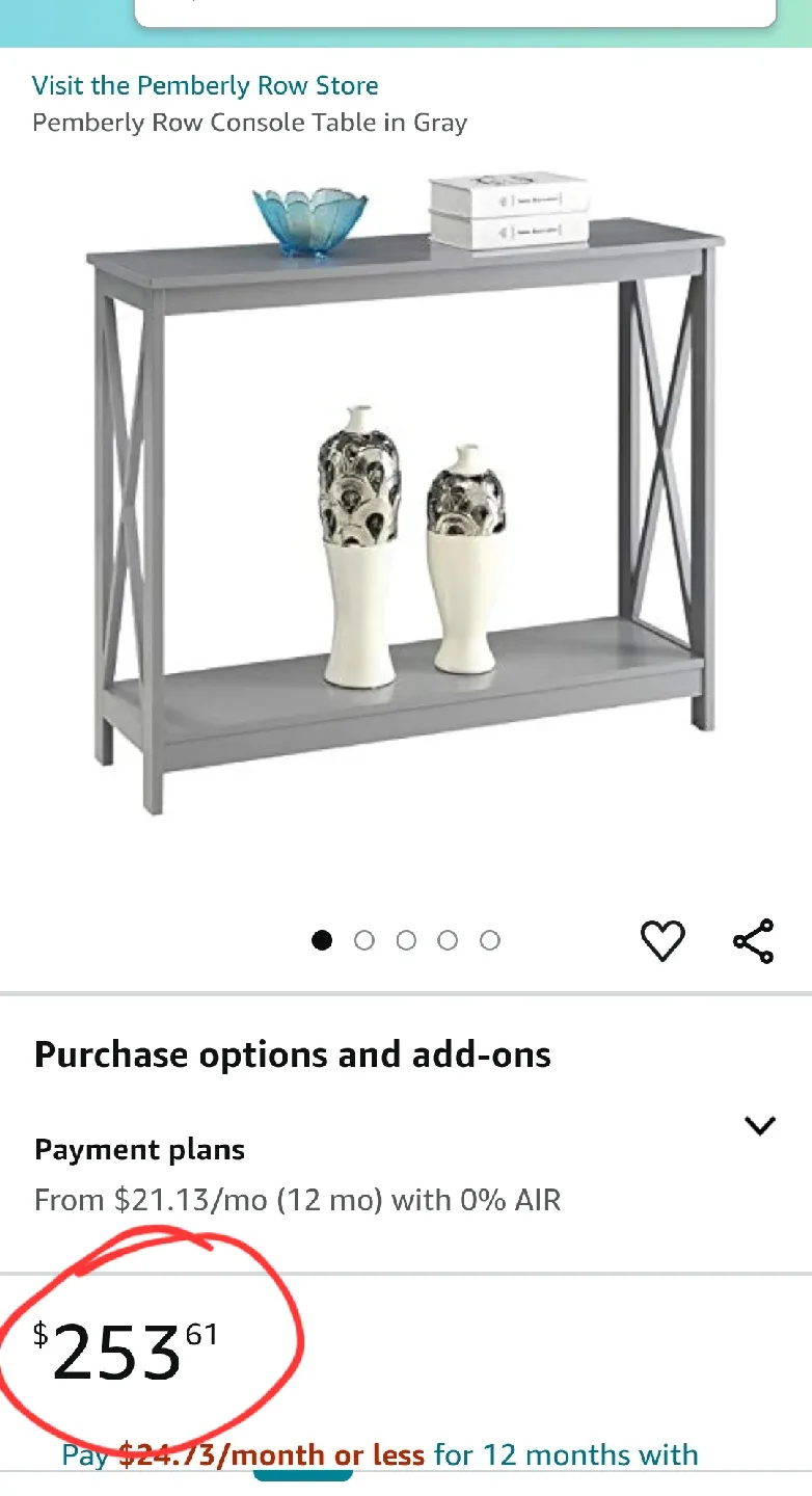 Console Table - Hallway or Living Room *new image indicator(5)