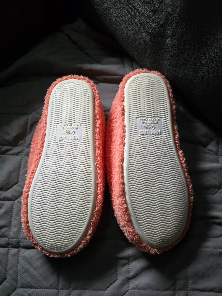 NEW never worn ladies slippers image indicator(2)