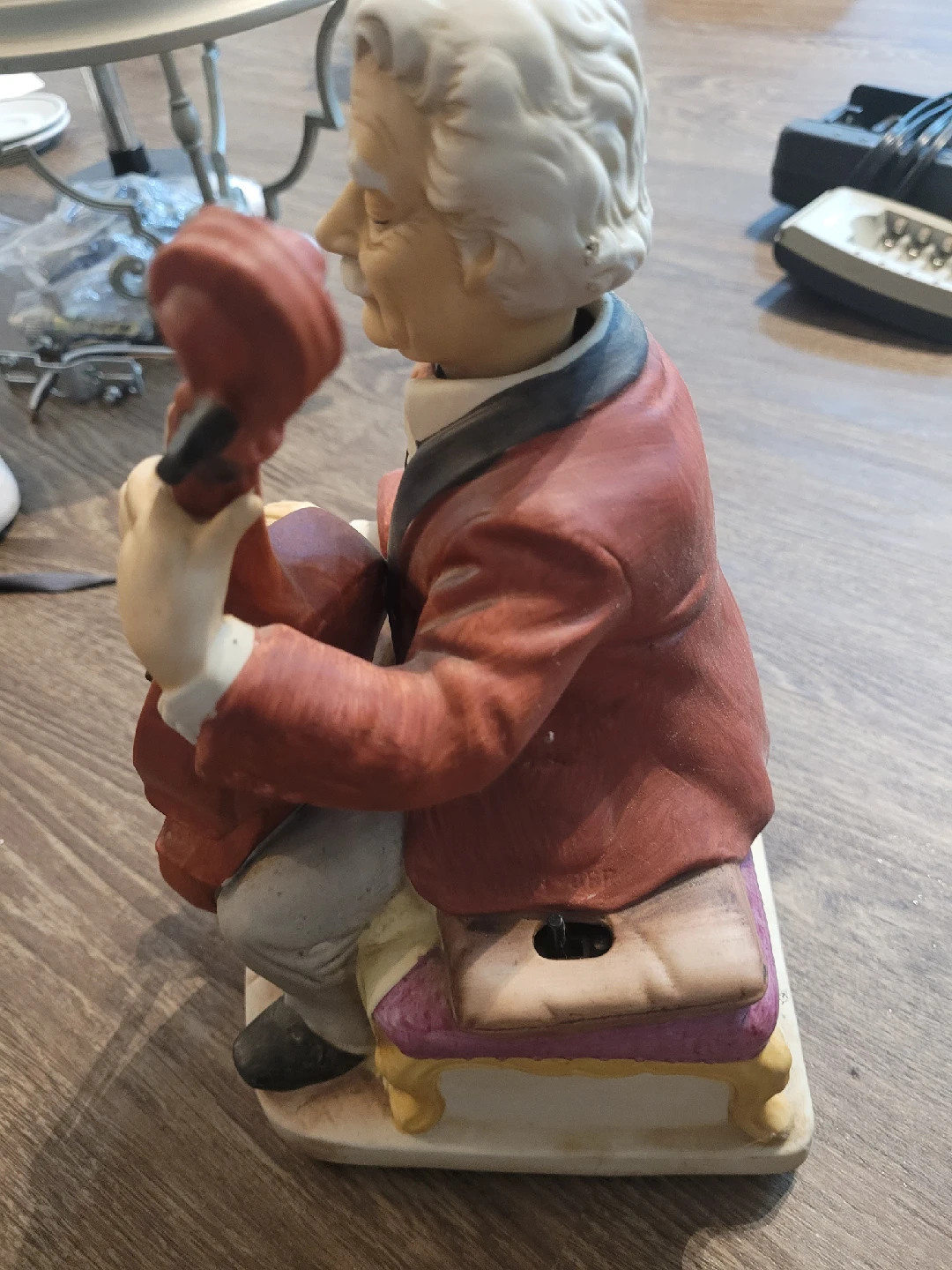 Vintage Man Playing Cello Figurine - photo 3