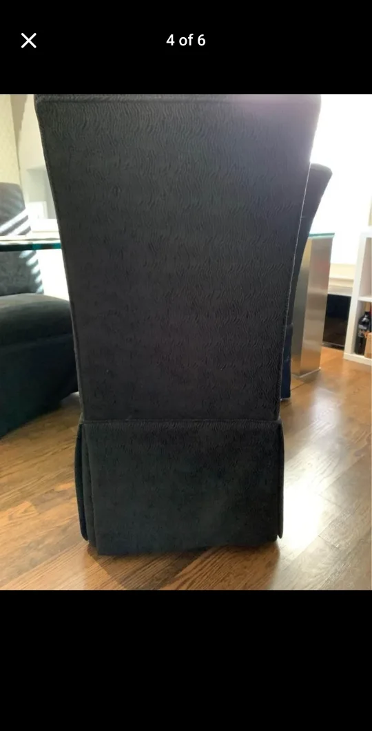 🥕Black Dining Chairs - Set of 2 image indicator(3)