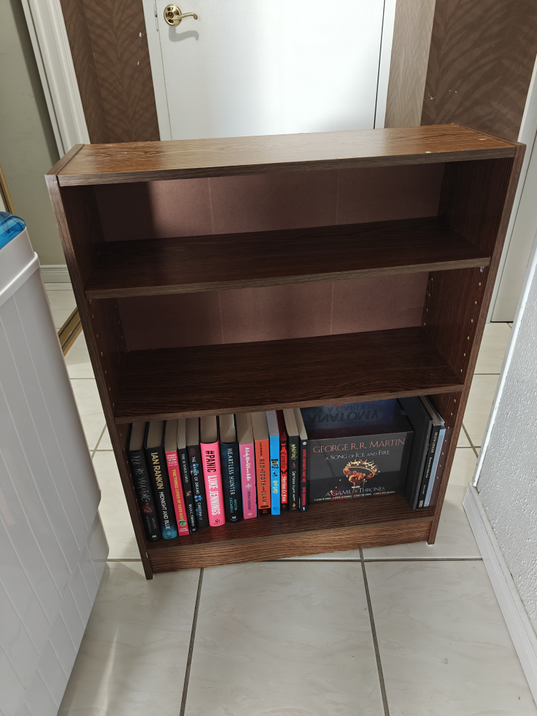 Small brown Wooden Bookcase