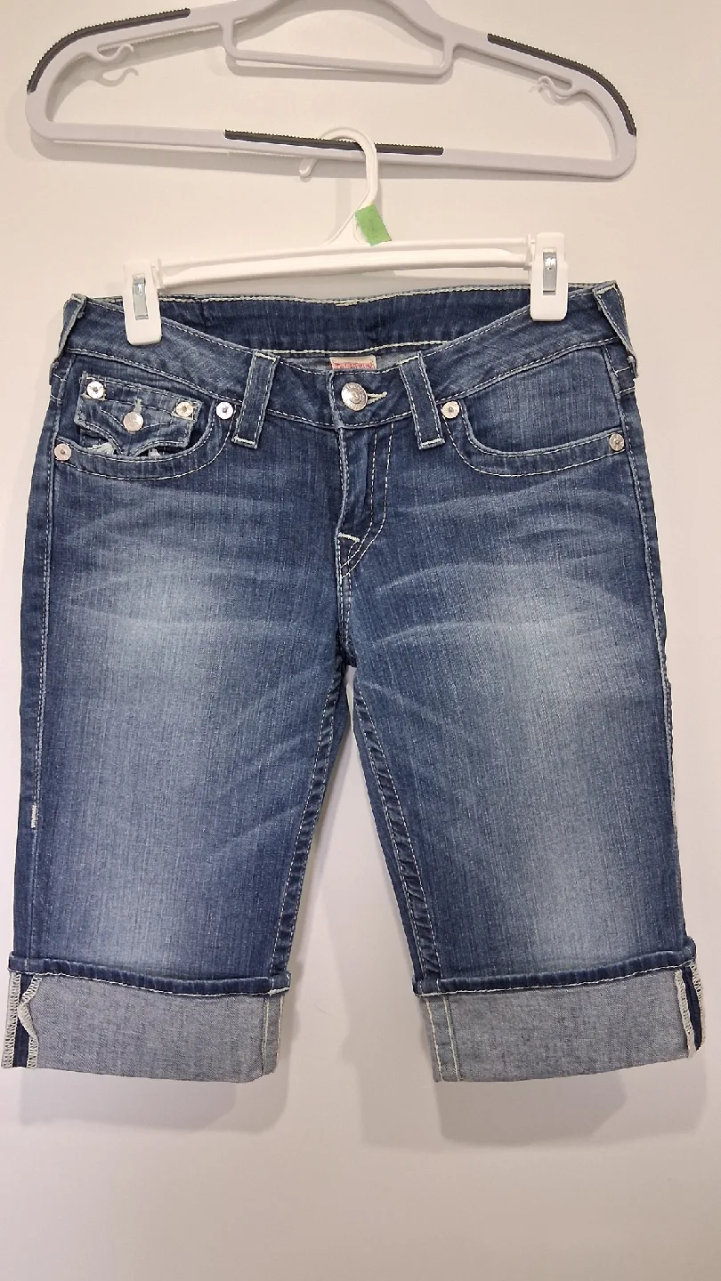 True Religion Denim Shorts - Size 29 thumbnail
