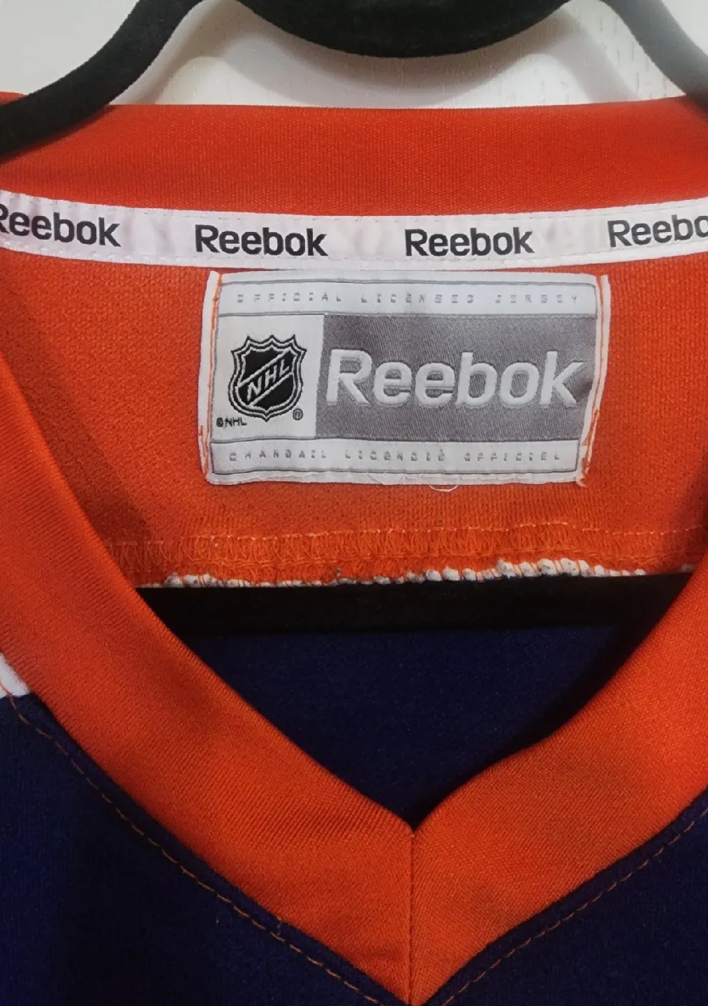 Reebok Edmonton Oilers Hall #4 Jersey Youth L/XL) image indicator(6)
