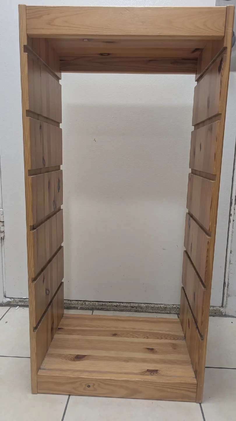 IKEA trofast Shelf Unit with 3 bins thumbnail
