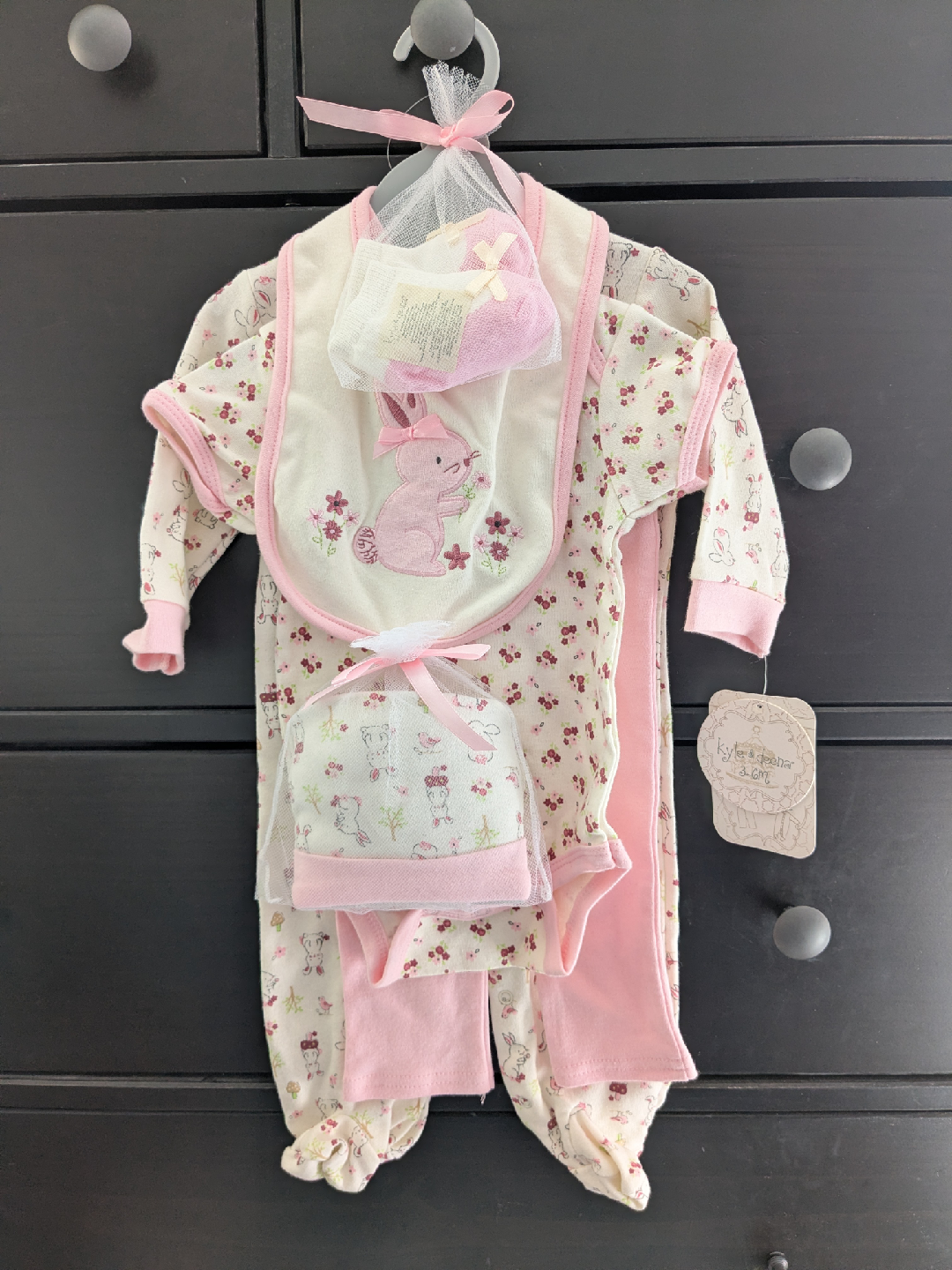 Kyle & Deena 6pc Baby Set (3-6M) New
