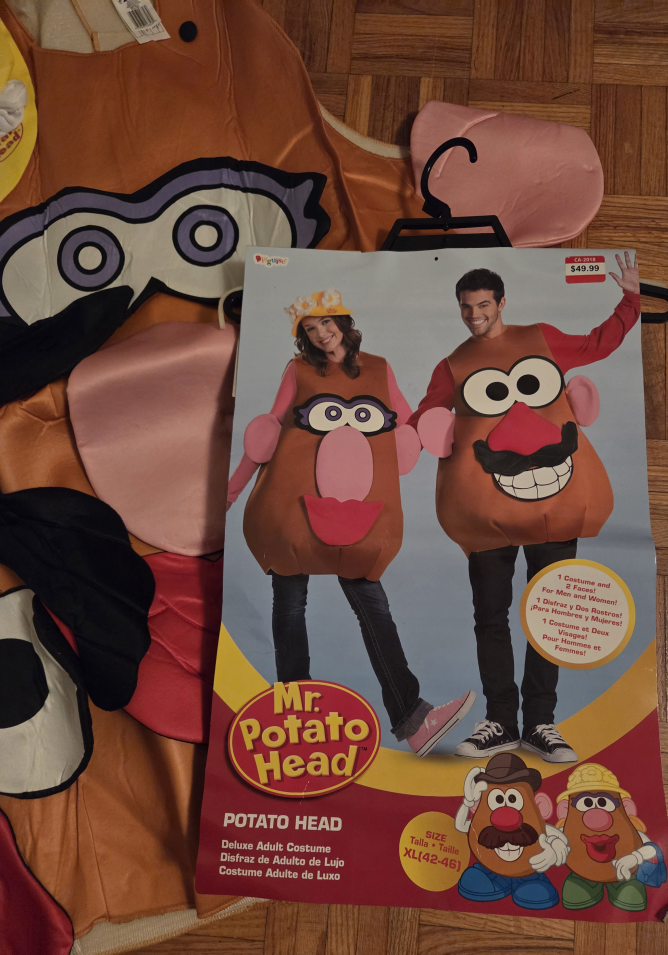 🥕🥕🥕🥕Mr. Potato Head Adult Costume XL (42-46) - photo 3