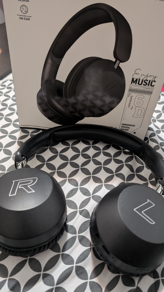 Enjoy Music SY-T4 Wireless Headphones - Black