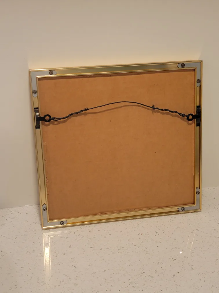 Vintage Brass Framed art print by RA Massey. image indicator(2)