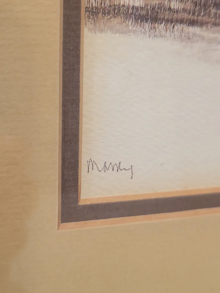 Vintage Brass Framed art print by RA Massey. image indicator(3)