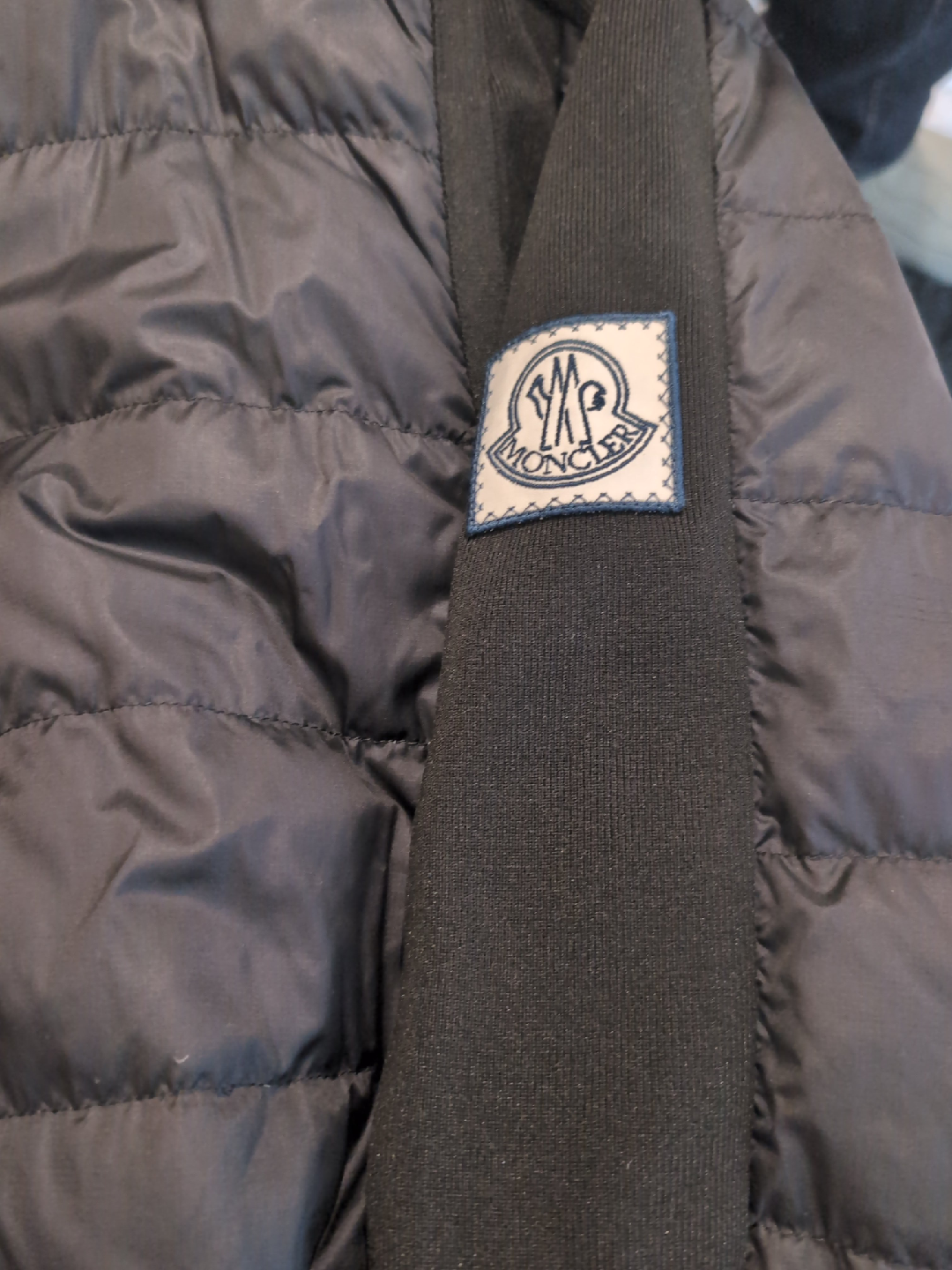 Moncler Gamme Bleu Black Padded Jacket - photo 2